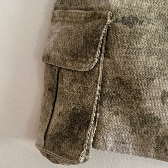 Fashion Nova Olive Camo Mini Skirt - Picture 7 of 10